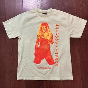 Britney Spears x The Hundreds T-Shirt Women's Size Large Neon Green